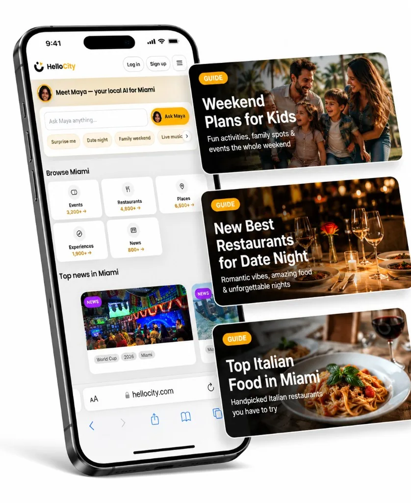 Personalized city guides, made just for you