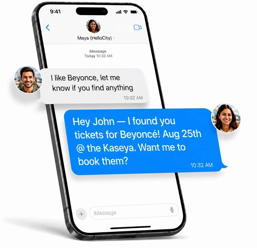Get alerts when your favorite events are announced
